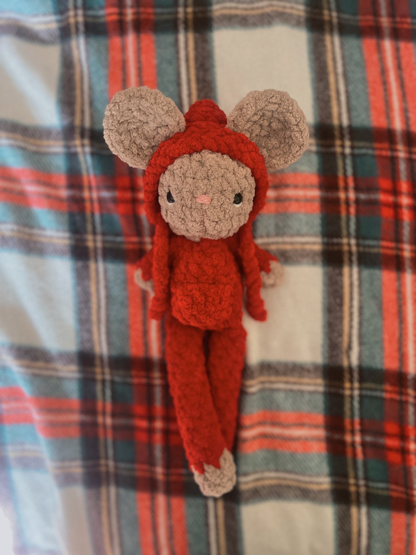 Brie Mouse - Red Jammies