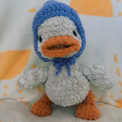 Bubbles the Duck // Periwinkle Bonnet