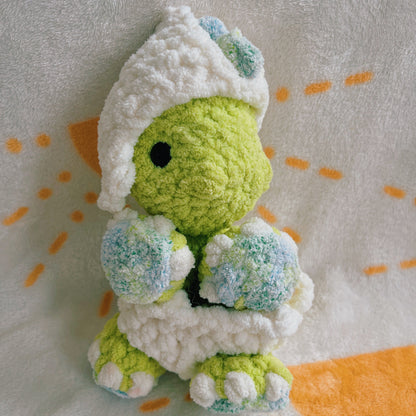 MADE TO ORDER// Indie itty-saurus Dino Snuggler